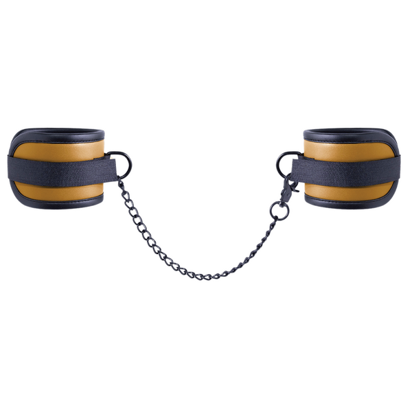 Excellent Power Naughty Moment Ankle Cuffs Brown