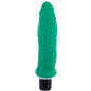 Excellent Power True Feel Ribbed 6.5" Vibrator Green
