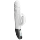 Excellent Power Titanz Rotating Rabbit Rechargeable Silicone Vibrator (White)