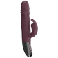 Excellent Power Titanz Rotating Rabbit Rechargeable Silicone Vibrator (Rubine Red)