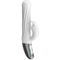 Excellent Power Titanz Thrusting Rabbit Rechargeable Silicone Vibrator (White)