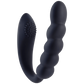 Excellent Power Deep Romance - Bendable Dual Motors Silicone Stimulator (Black)