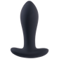 Excellent Power Deep Romance - Vibrating Butt Plug With T-Bar Base (Black)