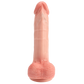La Viva Aussie Dongs Ozzy Vibrating Thrusting Dildo with Remote Flesh
