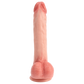 La Viva Aussie Dongs Patrick Vibrating Thrusting Dildo with Remote Flesh