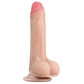 Lovetoy 7" Sliding Skin Dual Layer Dong (Flesh)