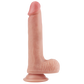 Lovetoy Nature Cock 8" Dual Layered Platinum Silicone Cock (Flesh)
