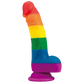 Lovetoy Prider 8" Rainbow Dildo