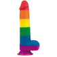 Lovetoy Prider 9" Rainbow Dildo