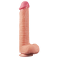 Lovetoy Nature Cock King Sized 12" Dual Layered Platinum Silicone Cock (Flesh)