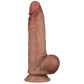 Lovetoy Sliding Skin Pro Dual Layer Silicone Dong Dildo 8.5"