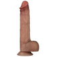 Lovetoy Sliding Skin Pro Dual Layer Silicone Dong Dildo 9"