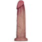 Lovetoy Sliding Skin Pro II Silicone Dual Layer Dong Dildo 9"