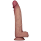 Lovetoy Sliding Skin Pro II Silicone Dual Layer Dong Dildo 10"