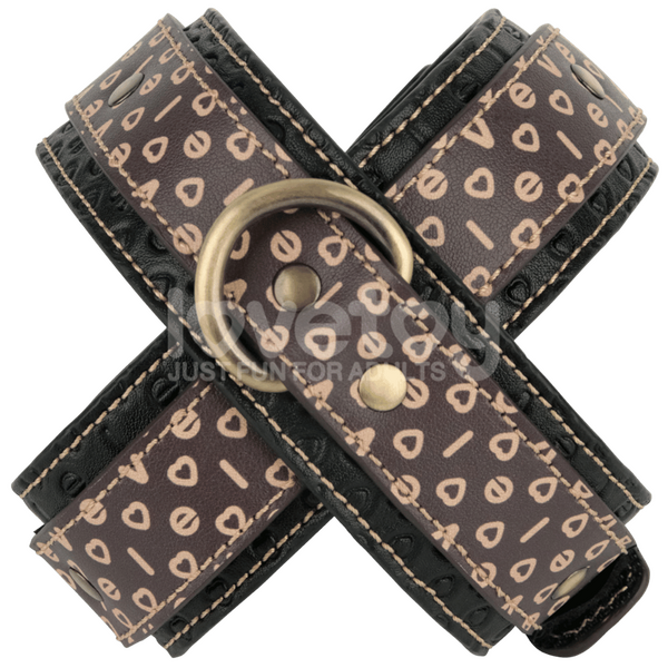 Lovetoy Rebellion Reign Crossed Handcuffs