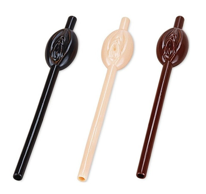 Lovetoy | Pussy Straws (Flesh, Brown, Black)