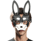 Lovetoy Rebellion Reign  Rebel Bunny Mask (Black/White)