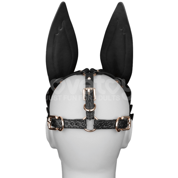 Lovetoy Rebellion Reign Mystery Bunny Mask (Black/Red)