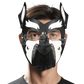 Lovetoy Rebellion Reign Howl Pup Mask (Black/White)