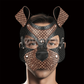 Lovetoy Rebellion Reign Classic Pup Mask (Black/Brown)