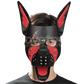 Lovetoy Rebellion Reign Scarred Scarred Alpha Pup Mask (Black/Red)