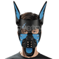 Lovetoy Rebellion Reign Scarred Alpha Pup Mask (Black/Blue)
