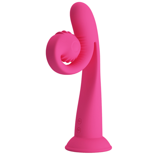 Pretty Love Romance - Selma - Mind Blowing Miracles - Dual Motor Vibrator Pink