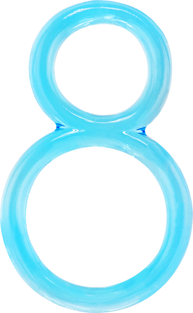ScreamingO Ofinity Double Erection Cock Ring - Blue