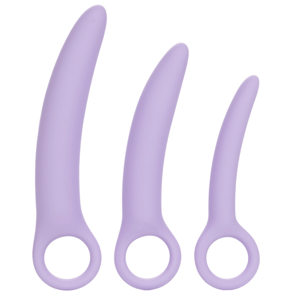 CALEXOTICS Dr. Laura Berman - Alena Set Of 3 Silicone Dilators (Lavender)
