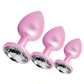 SXE Stainless Steel Comfort 3 Pc Butt Plug Set