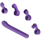 OTOUCH | The Magic Stick S1 Plus - Rechargeable Vibrator with Attachments (Purple)