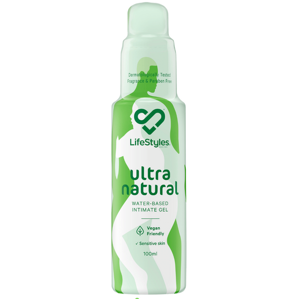 Lifestyles Ultra Natural Water Based Intimate Gel 100ml