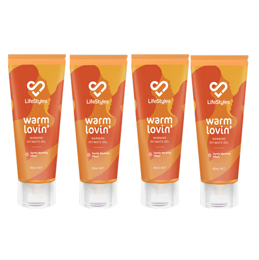LifeStyles Warm Lovin' Gel (4 X 80ml Tray)