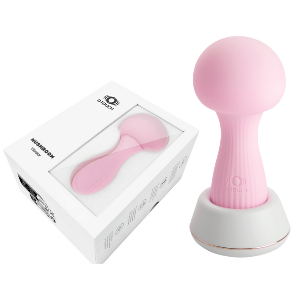 OTOUCH | Vigour Mushroom - Rechargeable Vibrating Massager Vibrator (Pink)