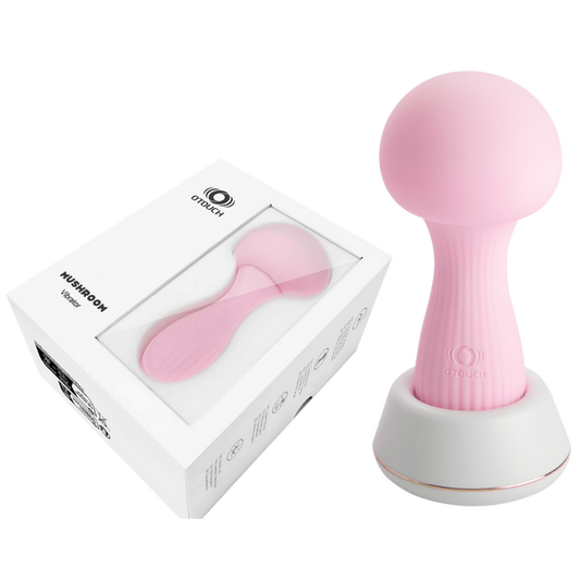 OTOUCH | Vigour Mushroom - Rechargeable Vibrating Massager Vibrator (Pink)