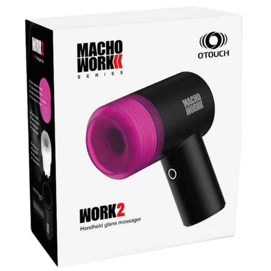 OTOUCH | Macho Work 2 - Glans Massager With Air Suction & Tapping 10 Vibration Modes