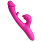 Amovibe G-Spot Ultra Flapping Rabbit Vibrator w Replacement Sleeves Pink
