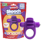 ScreamingO 4B Low Pitch Bass Skooch Vibrating Cock Ring with Flexible Fins - Grape