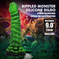 Power Monsters Manticore 9" Rippled Monster Silicone Fantasy Dildo