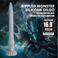 Power Monsters Basilisk 16.9" Rippled Monster Silicone Fantasy Dildo