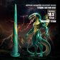 Power Monsters Verdant Titan 18.5" Rippled Monster Silicone Fantasy Dildo