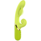 La Viva Inflatable Dual Vibrator Green Bean