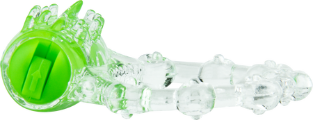ScreamingO ColorPoP Quickie Vibrating Cock Ring - Green
