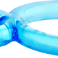 ScreamingO Ofinity Double Erection Cock Ring - Blue