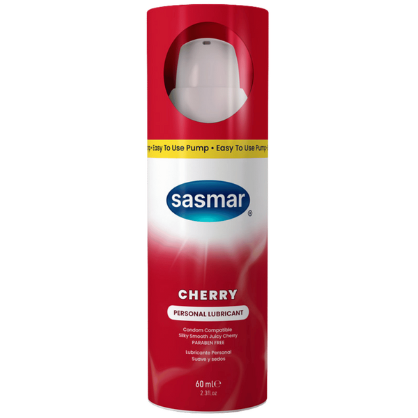 Sasmar Cherry Flavor Personal Water Based Lubricant 60ml