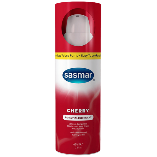 Sasmar Cherry Flavor Personal Water Based Lubricant 60ml