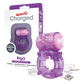 ScreamingO Charged BigO Vibrating Cock Ring - Purple