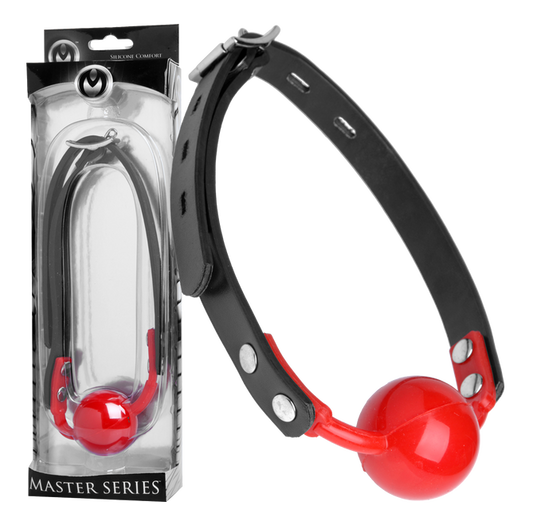 Master Series The Hush Gag Silicone Comfort Ball Gag