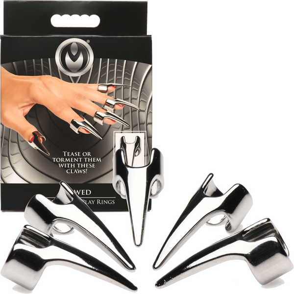 Master Series Clawed 5 Piece Sensation Play Rings