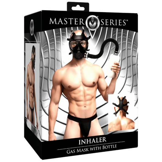 Master Series Inhaler Gas Mask With Bottle